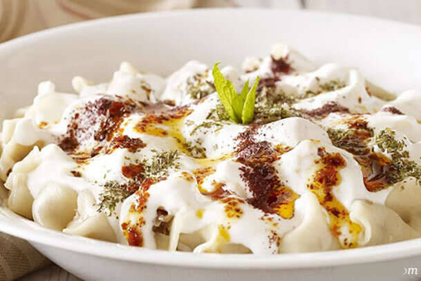 ماکارونی با ماست ترکیه ای