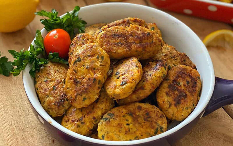 طرز تهیه کتلت مرغ